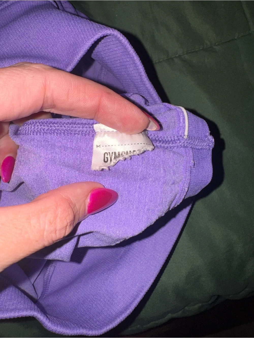 Gymshark Lavender High-Waist Layered Active Skort